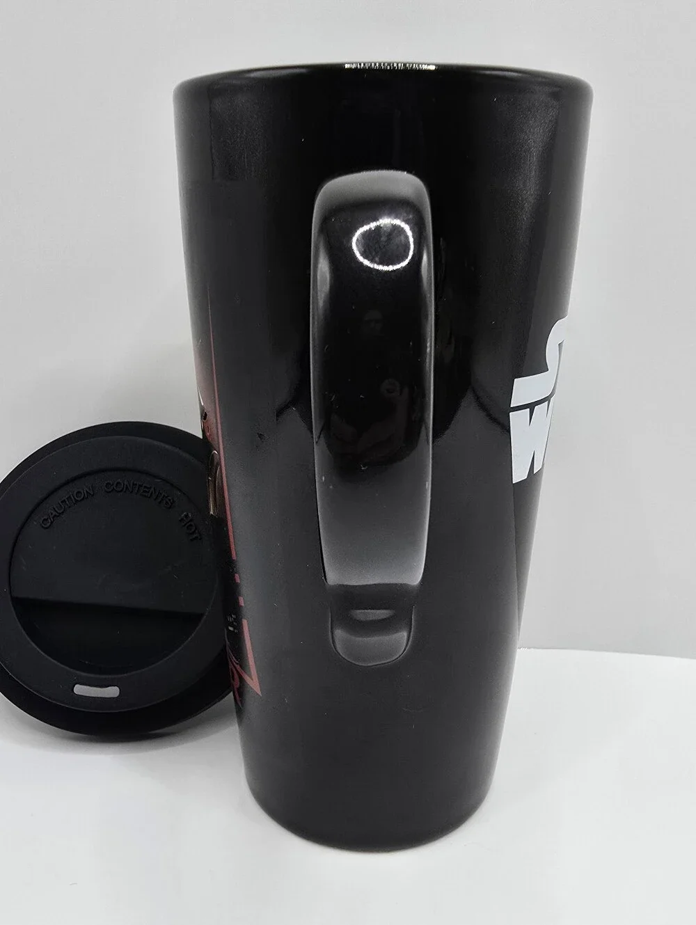 Star Wars Darth Vader 20 oz. Heat-Reactive Ceramic Travel Mug Coffee Tea Cup